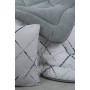 ETE HOMETEX TEK KİŞİLİK LÜX WELSOFT YORGAN SETİ YANSIMA GRİ155X215CM 8696474232010